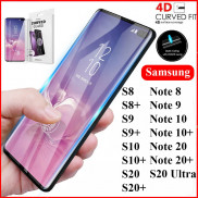 Cường Lực Samsung S8+/S9+/S10+/S20/S20+/Note 8/Note 9/Note 10+ /Note 20 /Note 20+/Ultra / S21+/ S21 Ultra [Màn Cong UV]